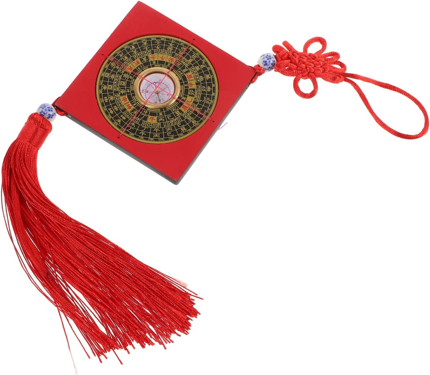 Hemoton Beautiful Feng Shui Compass Pendant Chinese Compass Hanging Decorative