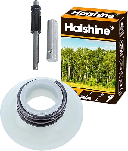 Engranaje helicoidal del piñón de la bomba de aceite para Husqvarna 450 350 445 340 345 motosierra # 503931801