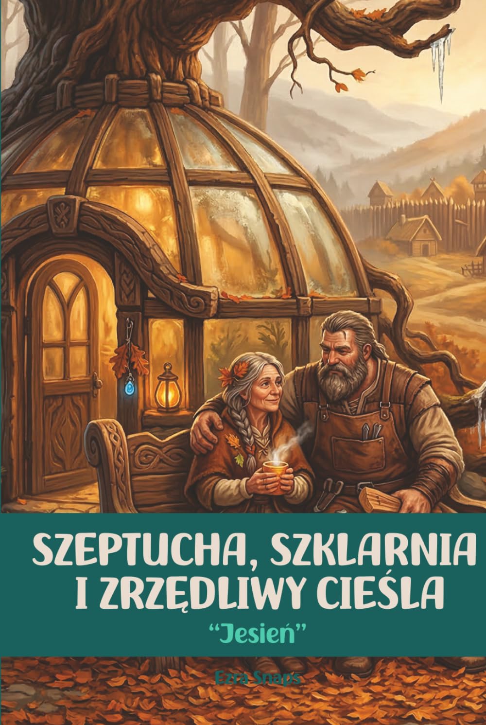 Szeptucha, Szklarnia i Zrzędliwy Cieśla: Jesień: Słowiańskie cozy fantasy. Prorocze liście, jesienne wichury i ciepło domowego ogniska. Tom 3