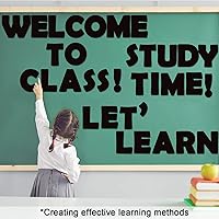 Vista 5 de Juego de 150 letras grandes de 6 pulgadas para tablón de anuncios, letras recortadas del alfabeto de aula negras para exhibición en tablón