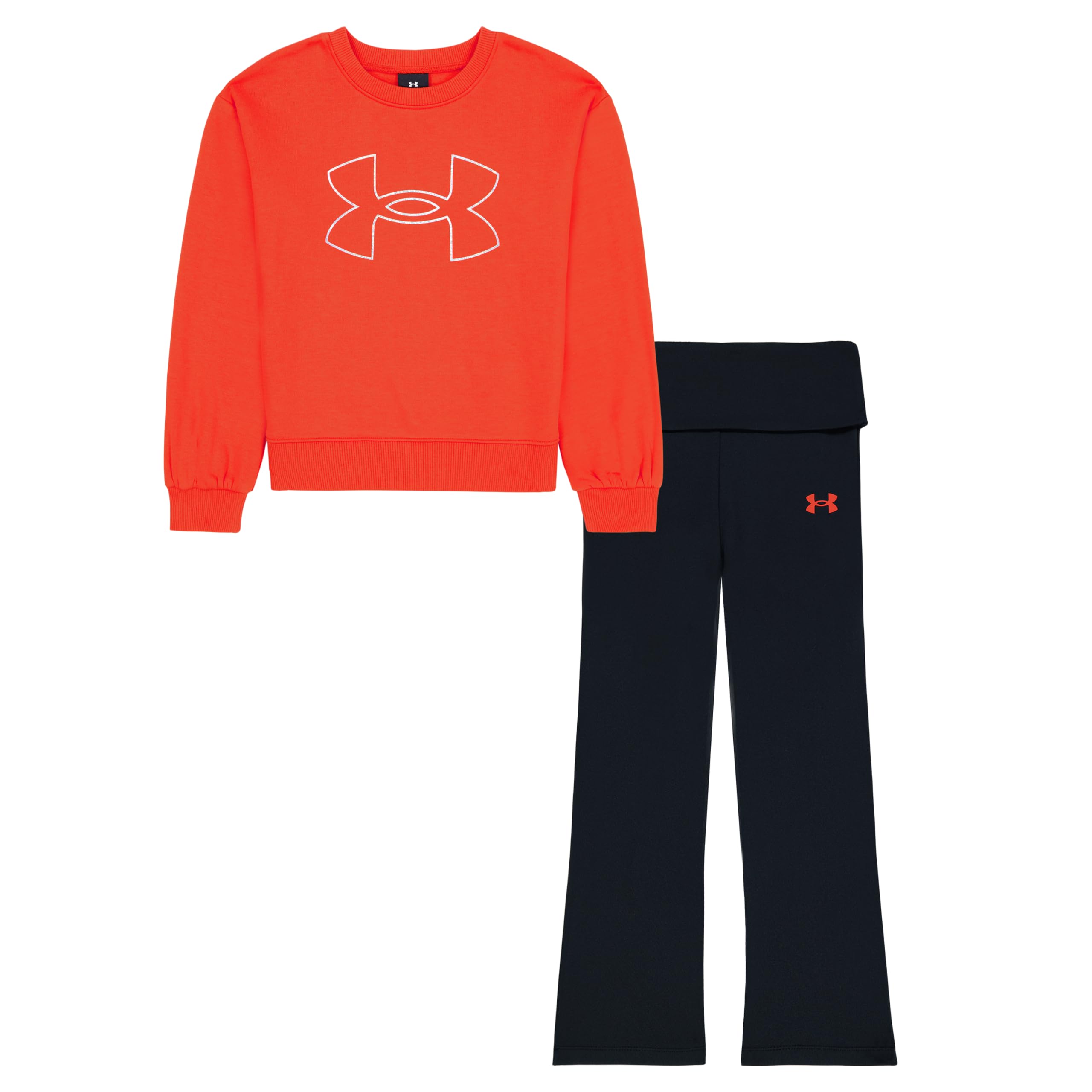 Under Armour Girl's 2-piece Sweatshirt and Leggings Outfit Set