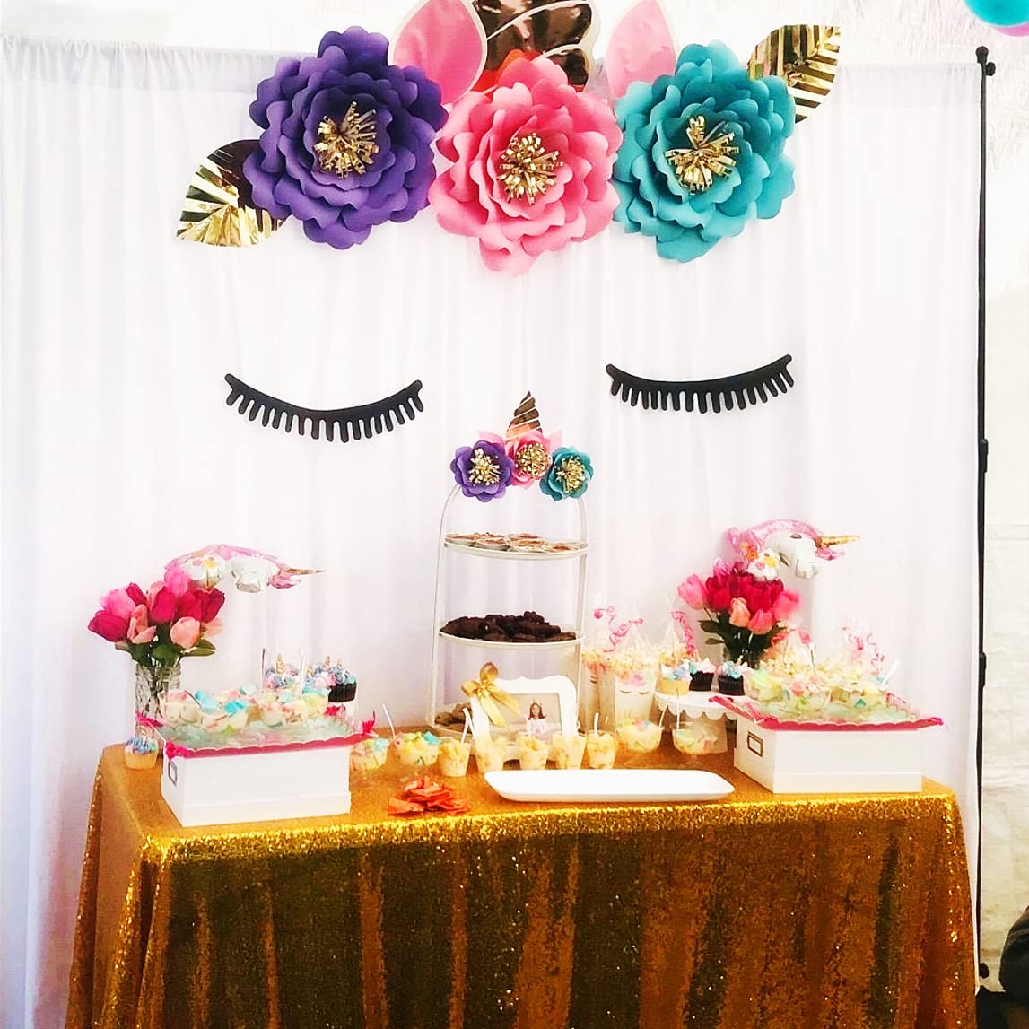 Sequin Backdrop 183x243cm Iridescent Shinny Sequin Photography Backdrop Party Prom Wedding Youtobe Banquet Photo Background (6x8 feet) — view 124