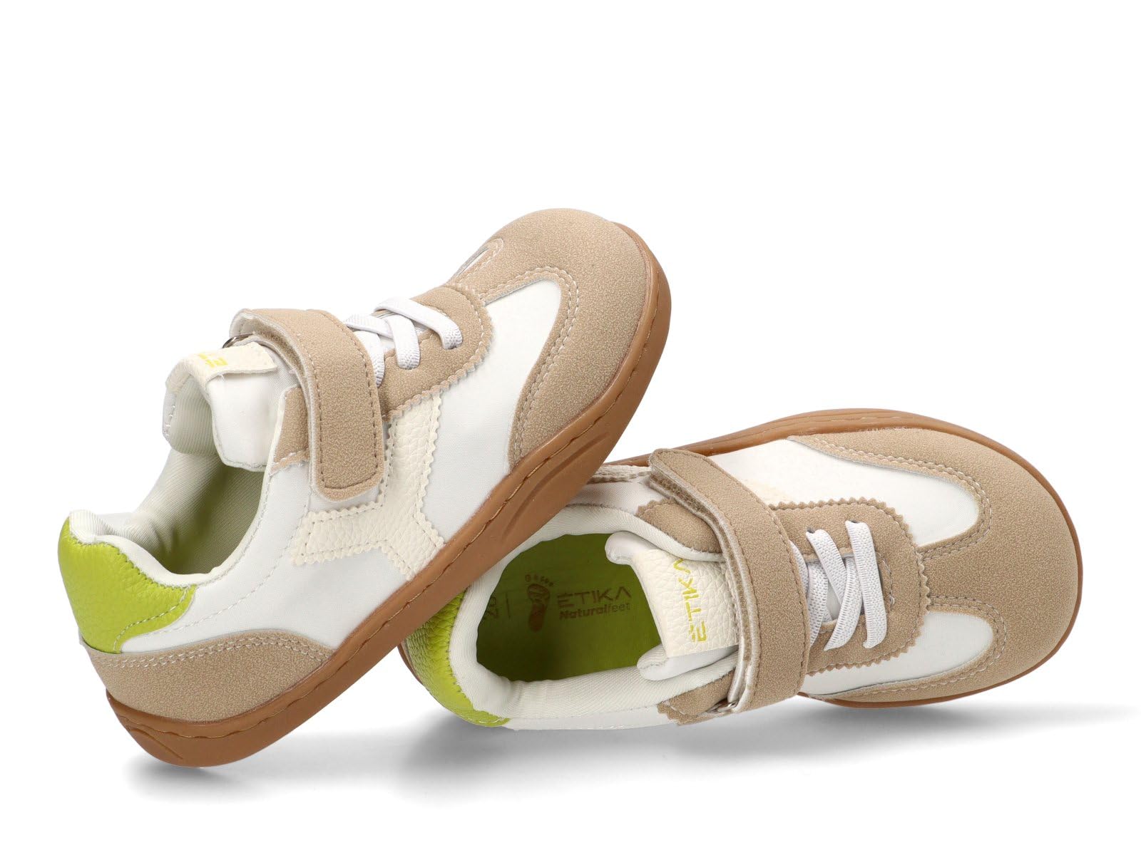 Etika Zapatillas Deportivas Infantiles Unisex, Calzado Respetuoso para Niños, Suela Plana Flexible con Cierre Adherente, 52465