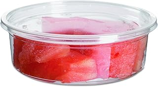 Eco-Products EP-RDP8 8 oz Round Plastic Deli Container (Case of 500)
