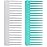 Patelai Wide Tooth Comb Large Hair Detangling Comb for Curly, Wet Dry Hair, No Handle Detangler Accessories(White, Cyan)