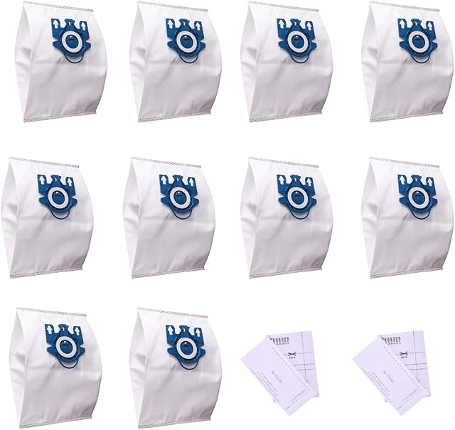 OHIFAN 10 Pack GN Vacuum Cleaner Bag Compatible with Miele Classic C1, Complete C2, C3 S2000, S5000, and S8000 Series, Part # 9917730