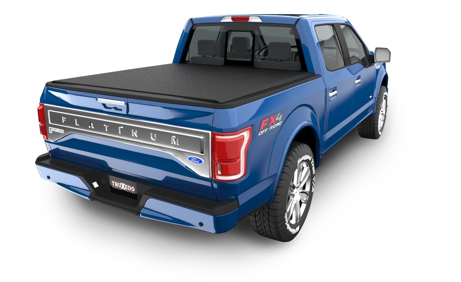 RealTruckTruXedo Lo Pro Soft Roll Up Truck Bed Tonneau Cover | 597701 | Fits 2015-2024 Ford F-150 5' 7" Bed (67.1")