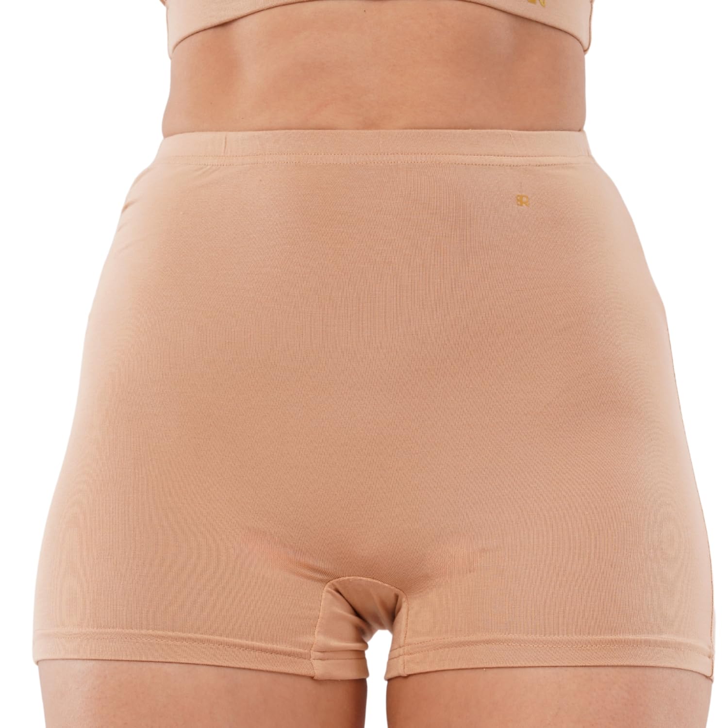 eirica Women's Inner Shorts | Ultra-Soft Micro Modal Shorts | Period-Friendly, Antibacterial & Breathable | Moisture-Wicking, Stretchable & Sustainable (in, Alpha, XL, Regular, Peach Nude)-picture-18