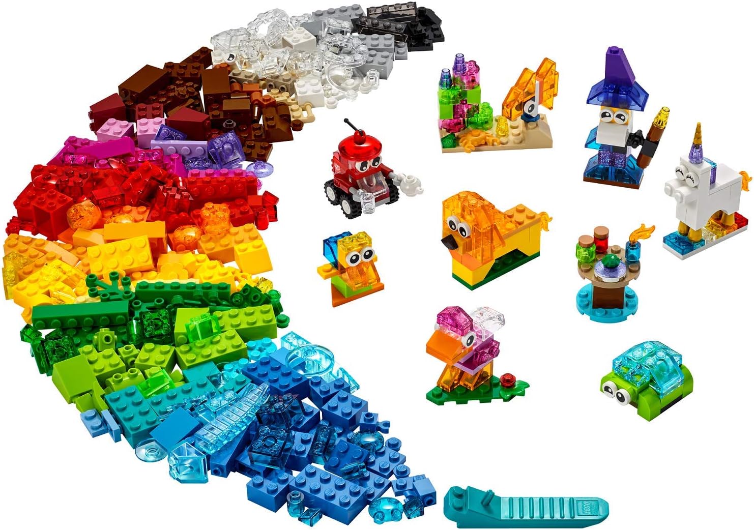 ***JAN LAUNCH*** 11013 LEGO Classic Creative Transparent Bricks ***2021*** (JANUARY)