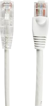 Black Box Network Services - Slim-NET CAT6 Patch Cable White 7FT