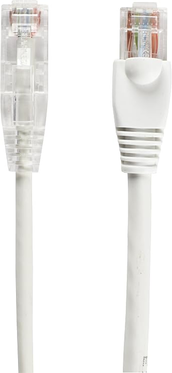 Black Box Network Services - Slim-NET CAT6 Patch Cable White 7FT