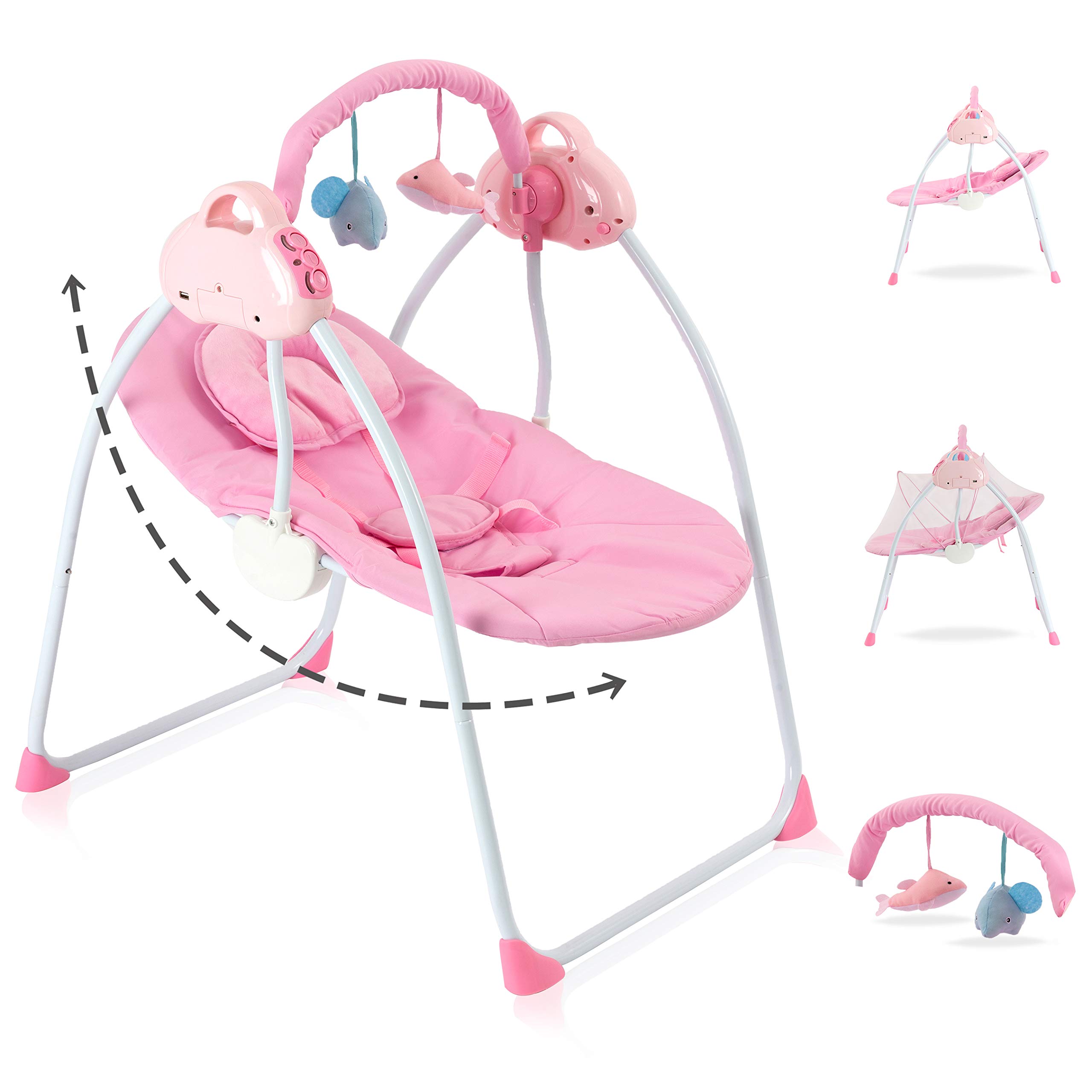 newborns and swings
