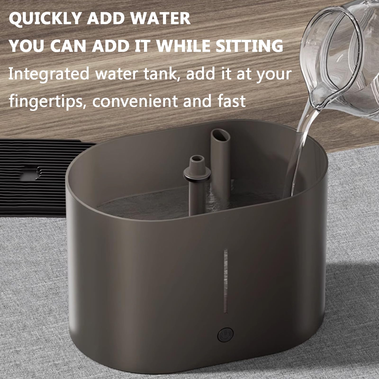 Lavabicchieri Elettrico Automatico con Getto Ad Alta Pressione, Lavabicchieri Elettrico Automatico, Adatto a Tazze con Diametro da 3 a 10 Cm, Serbatoio dell'Acqua da 1600 Ml
