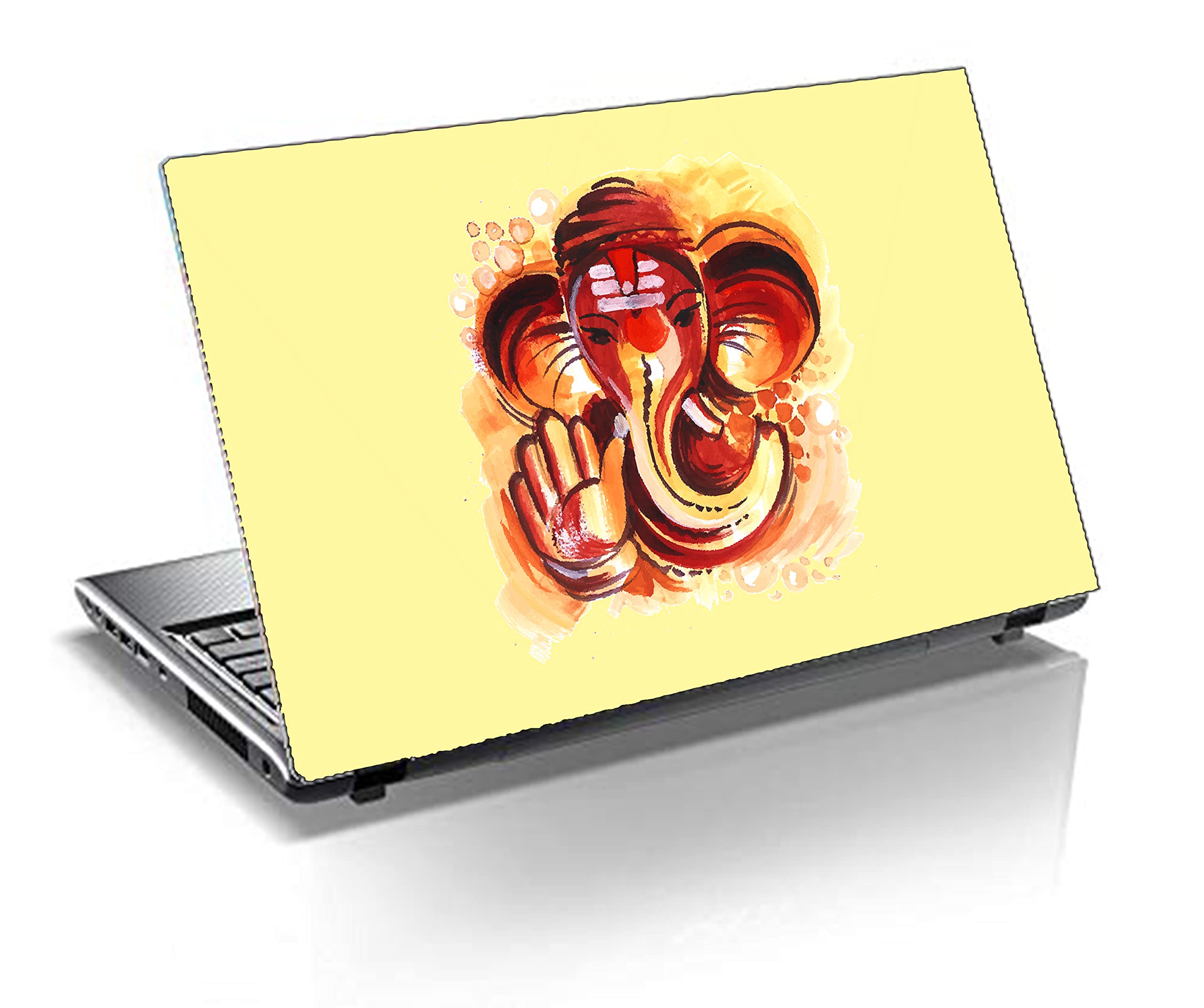 Aditya Sign® for Laptop Ganpati Stickers Vinyl Decal Cover for All Models, MacBook/Dell/HP/Lenovo/Acer/Sony Material and Adhesive Used, Multicolor (LP-06) (B0BBWDN498) Amazon Price History, Amazon Price Tracker