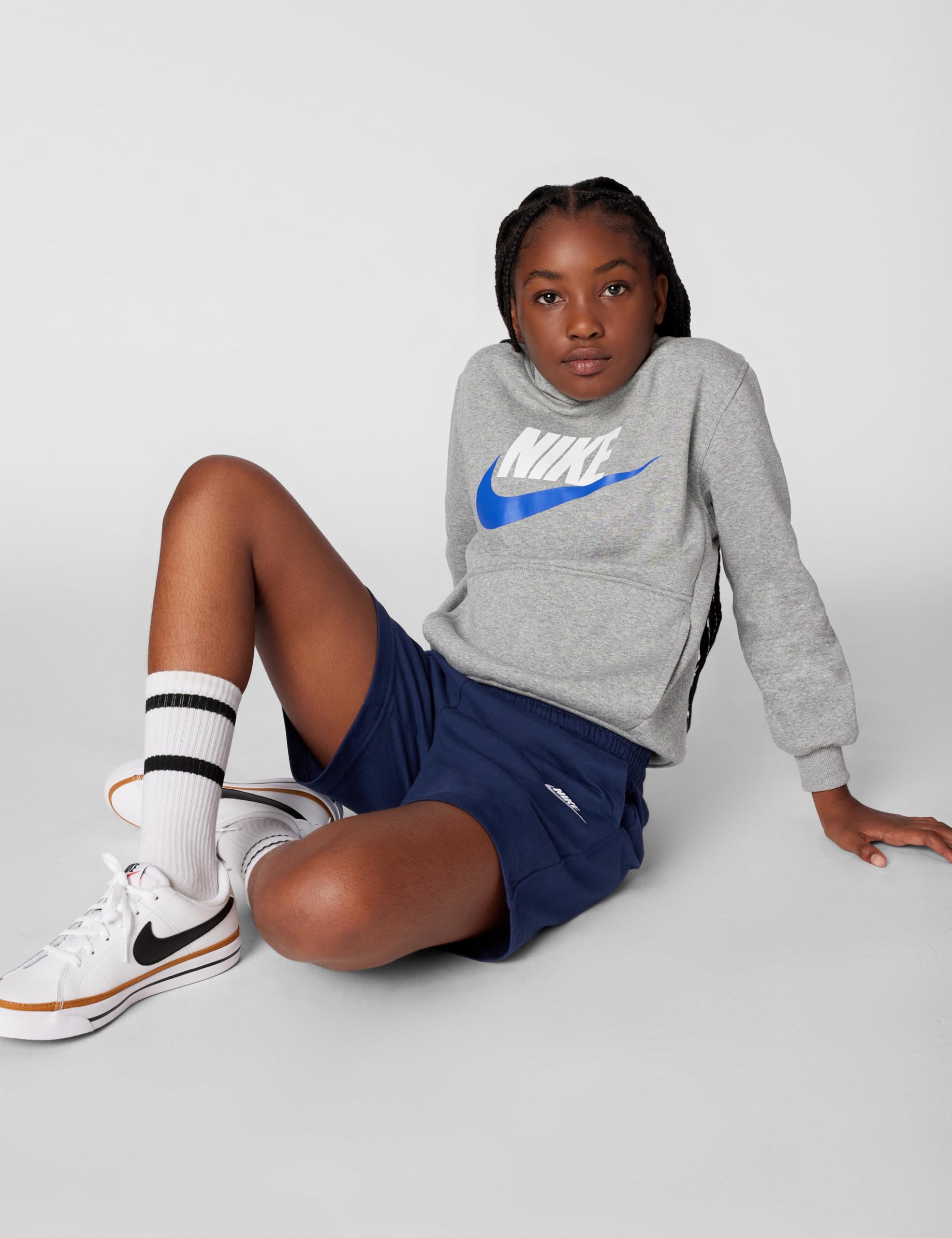 NIKE K Nsw Club Knit Short 6in Lbr - Shorty Uniseks - dzieci