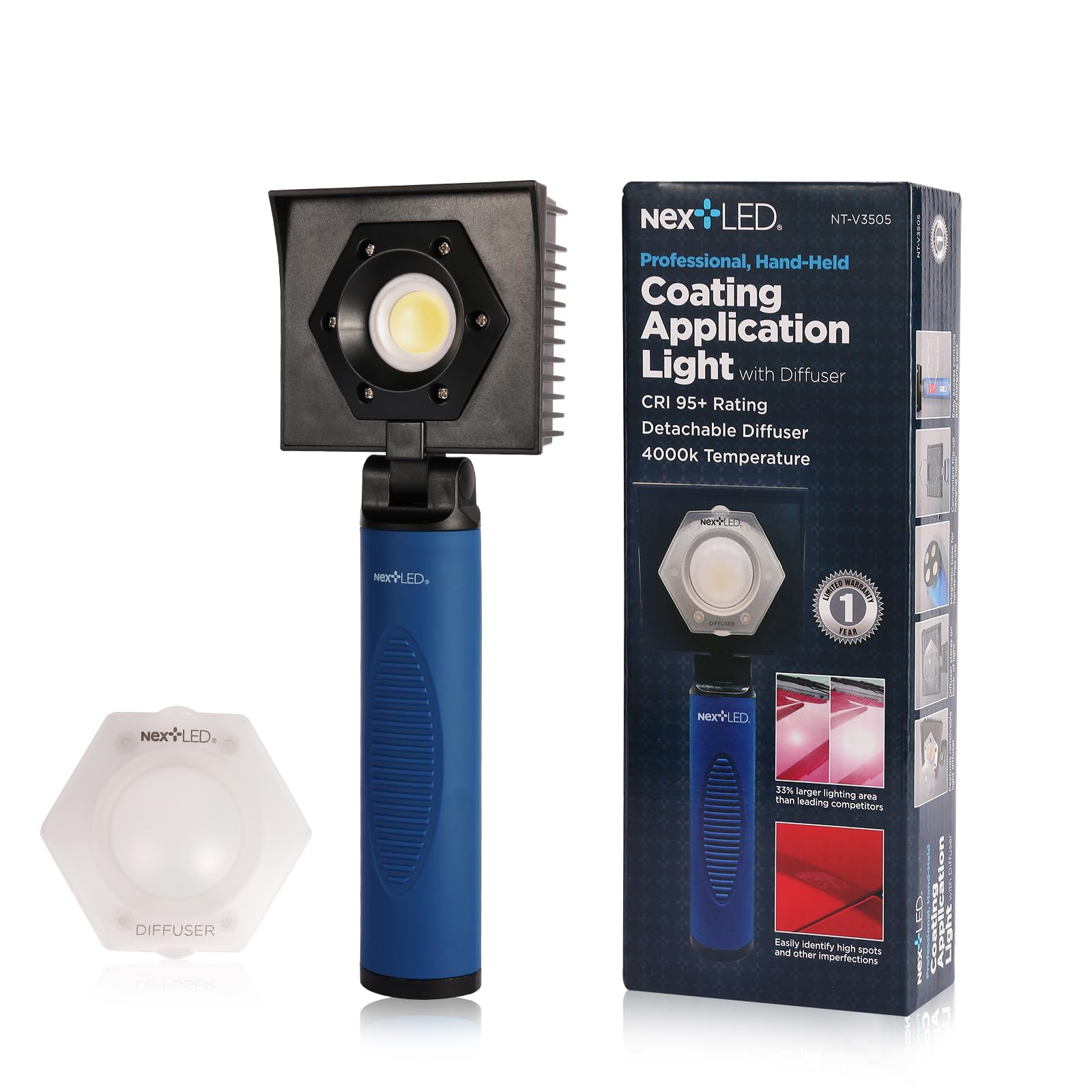 Amazon.com: NextLED NT-V3505 Rechargeable Ceramic Coating Light