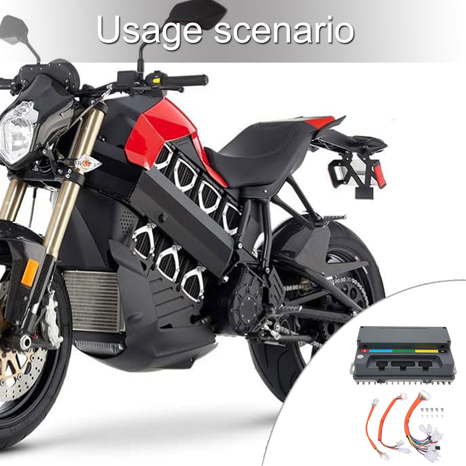 Potenza: controllo motore a onde sinusoidali, IP67, impermeabile, programmabile, per scooter elettrico, motore e-bike programmabile