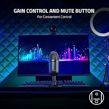 Razer Seiren V2 X USB マイク Amazon.com: Razer Seiren V2 X USB Condenser Microphone for