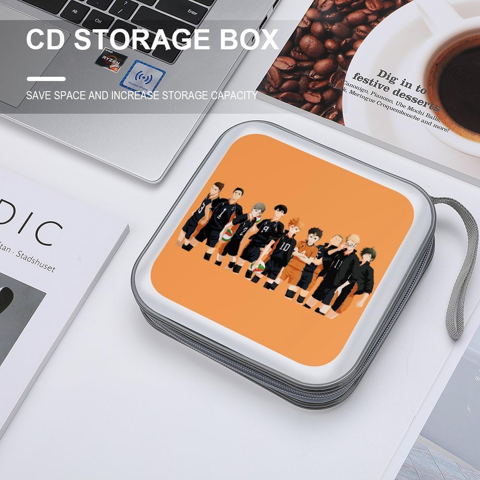 Amazon | CDケース ハイキュー DVDケース メディアケース CD/DVD収納