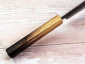 Amazon | 堺孝行 焔 紅蓮 青二鋼 黒打ち鎚目 菜切180 | 堺孝行