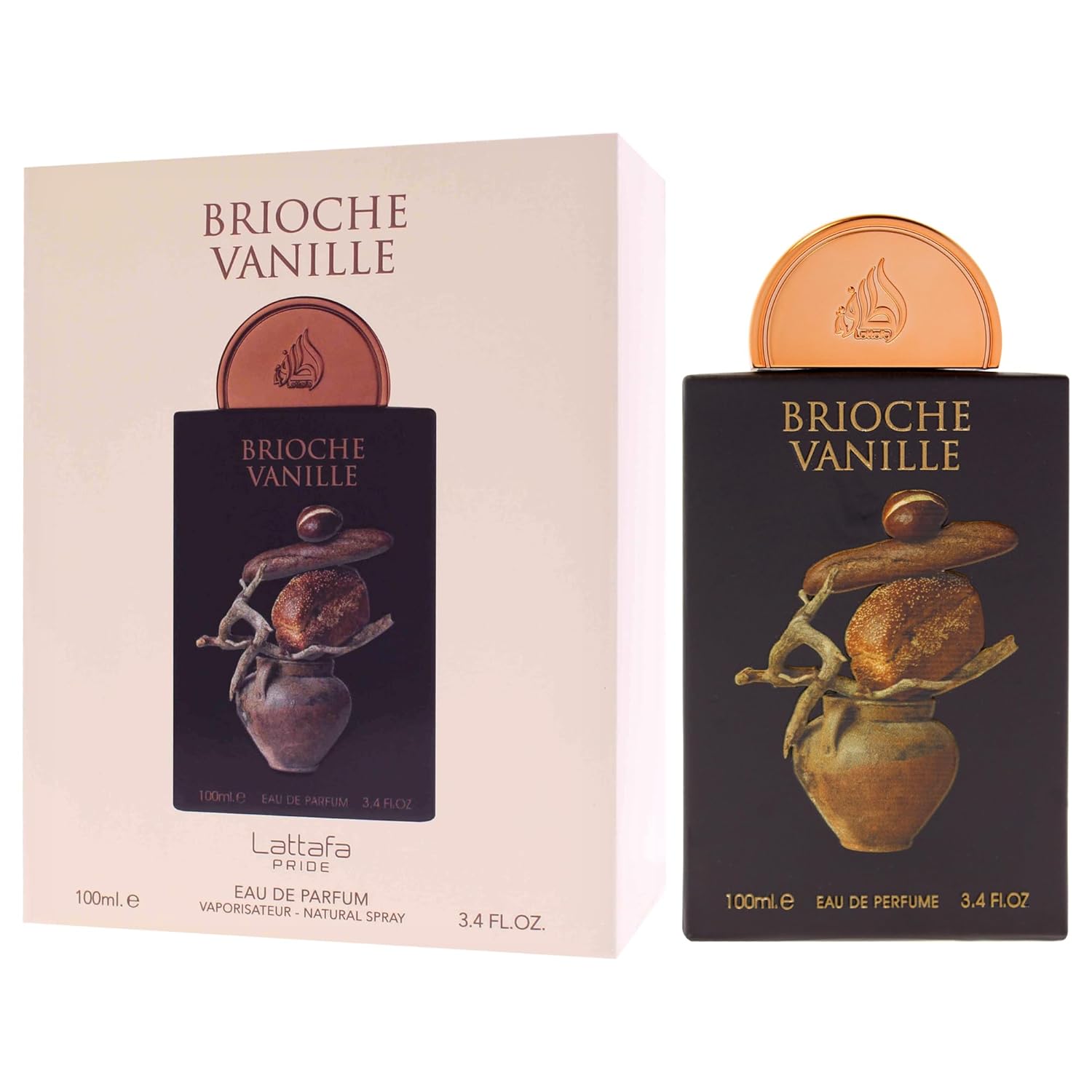 Lattafa Pride Brioche Vanille for Unisex Eau de Parfum Spray, 3.4 Ounce / 100 Ml - Image 4