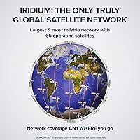 Vista 4 de BlueCosmo Tarjeta SIM global prepagada Iridium de 100 minutos – Tiempo de emisión de teléfono satelital – Vencimiento de 30 días – Sin tarifa