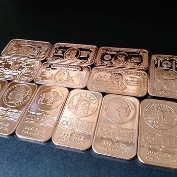 Amazon.co.jp: 純銅インゴット（純度99.9%） 1オンス 銅バー 銅