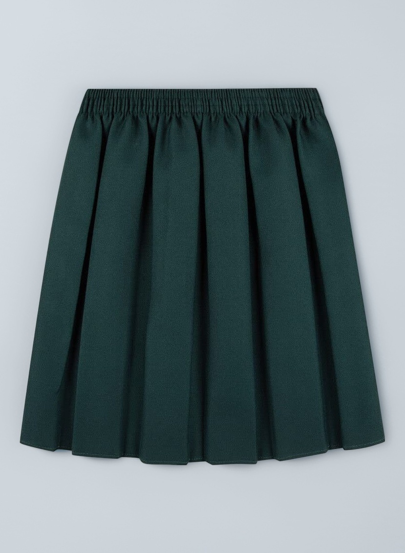 FASHION MY LOVE UK School Uniform Girls Summer Formal Dress Bottom Full Elastic Box Pleat Skirt Only Uniform