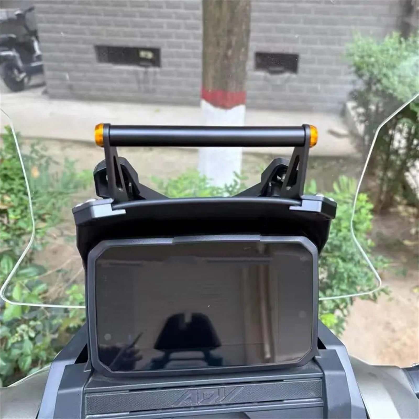 Uchwyt do nawigacji GPS Uchwyt nawigacyjny na szybę motocykla, uchwyt na telefon komórkowy, akcesoria pasujące do HONDA ADV350 X 2025- Motocyklowy uchwyt do nawigacji(22mm)