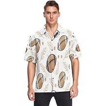 2026 World Cup Soccer Ball Hawaiian Button Down Shirts Short Sleeve for Men Party Shirt