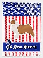 Vista 1162 de Caroline's Treasures BB4243GF Bandera de jardín con texto en inglés «Merry Christmas» con texto en inglés «Merry Christmas», bandera decorativa