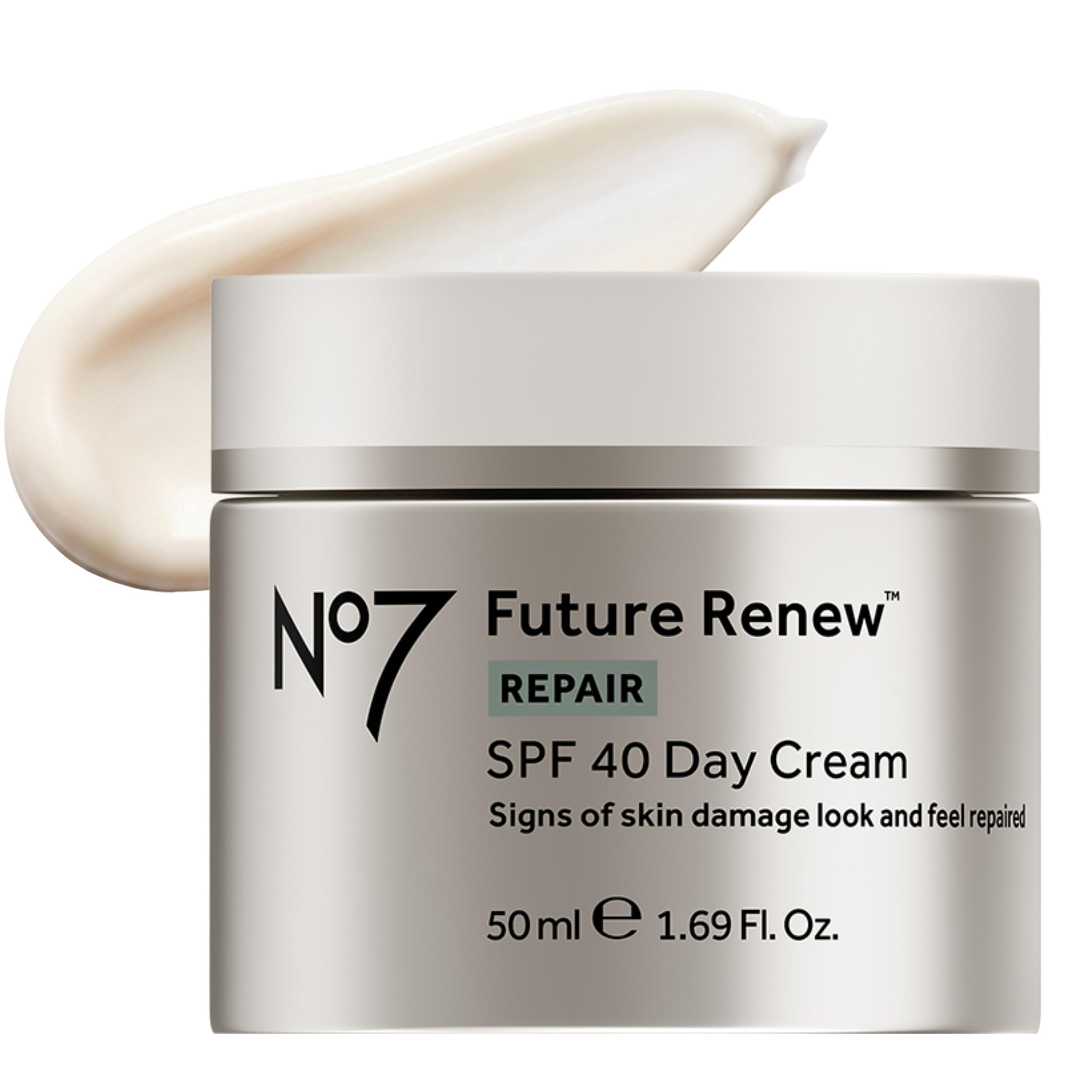 No7 Future Renew Repair Day Cream - Tagescreme LSF 40, Gesichtscreme 50 ml