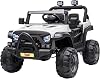 TOBBI 12v Kids Ride On Truck with Remote Control, Battery Powered Ride on Toy Car wMusic, MP3, Safety Belt, White
