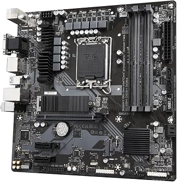 GIGABYTE B760M DS3H DDR4 HDMI TYPE-C DP PCIe 16X v4.0 1700p mATX