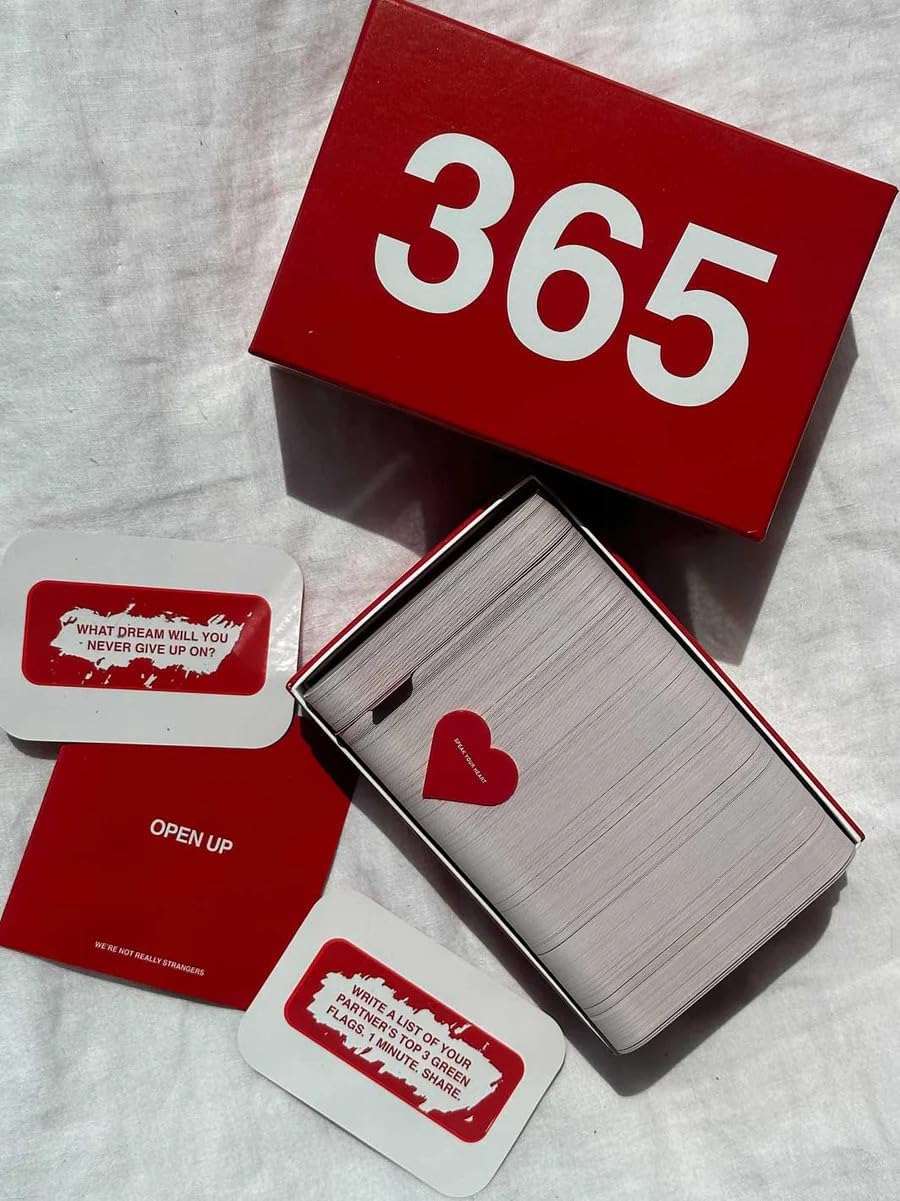 We're Not Really Strangers 365 Card Game — Box Front