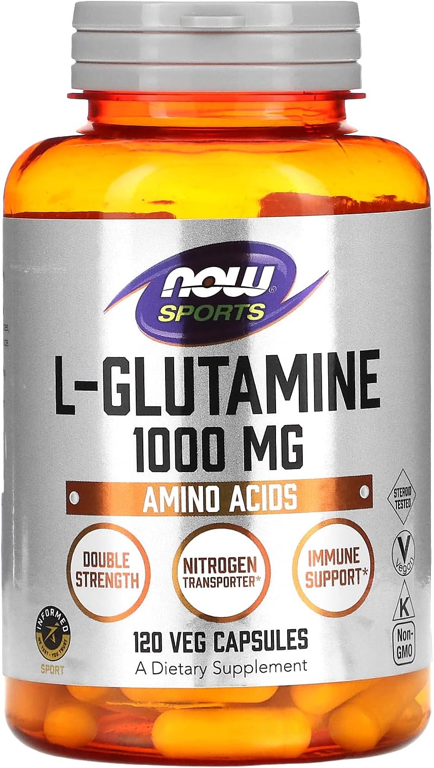 L-Glutammina NOW, 500 Mg (120 Capsule - Foto 7
