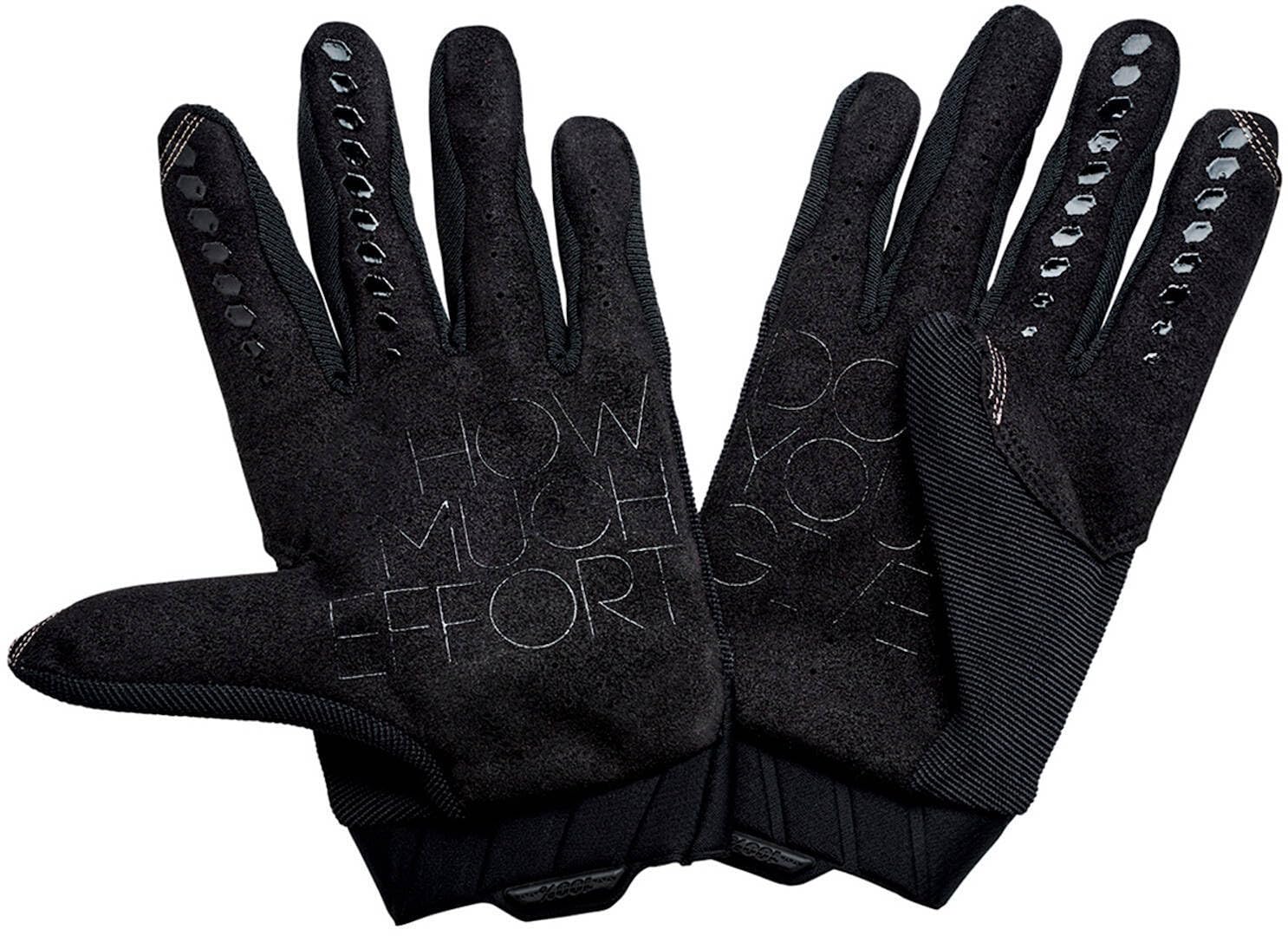 100% Geomatic Gloves Black/Charcoal - XL