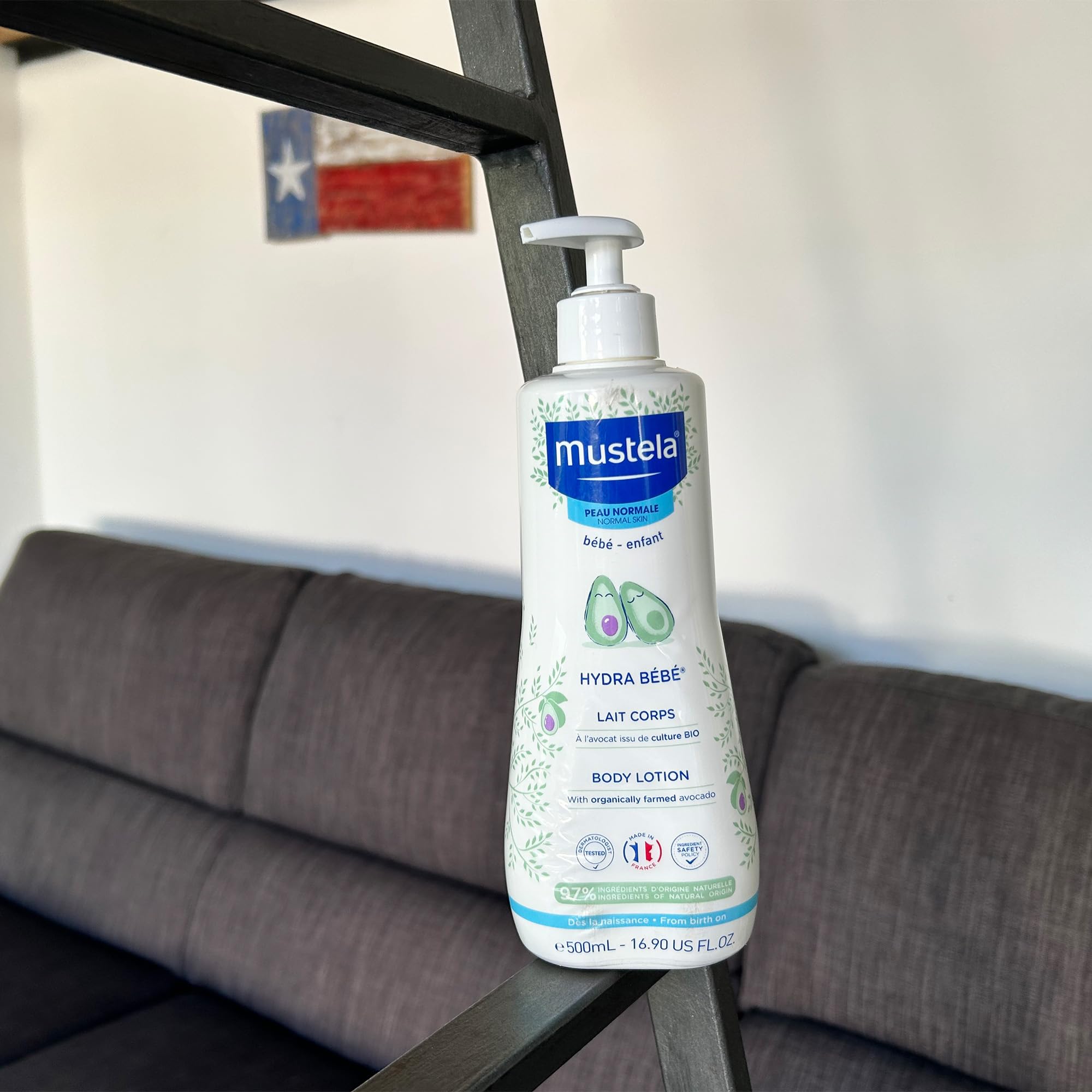 Mustela Hydra Bebè Latte Idratante per il Corpo Pelle Normale 500ml