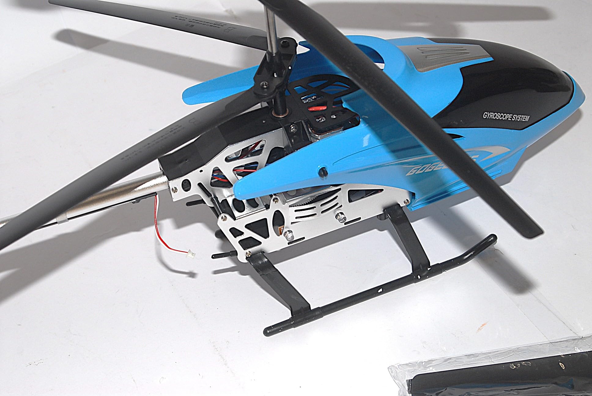 Elicottero Radiocomandato XXL 70 cm AiJH Blu 2.4GHz – Elicottero RC con Giroscopio 6 Assi