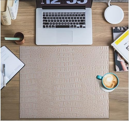 Miniatura 6 de Tela de cocodrilo, piel sintética de vinilo de cocodrilo con textura suave, tapicería en relieve de piel de cocodrilo, para manualidades y clips,