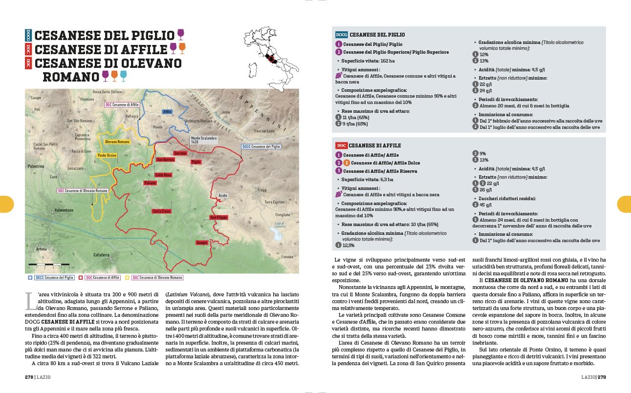 Atlante dei territori del vino italiano