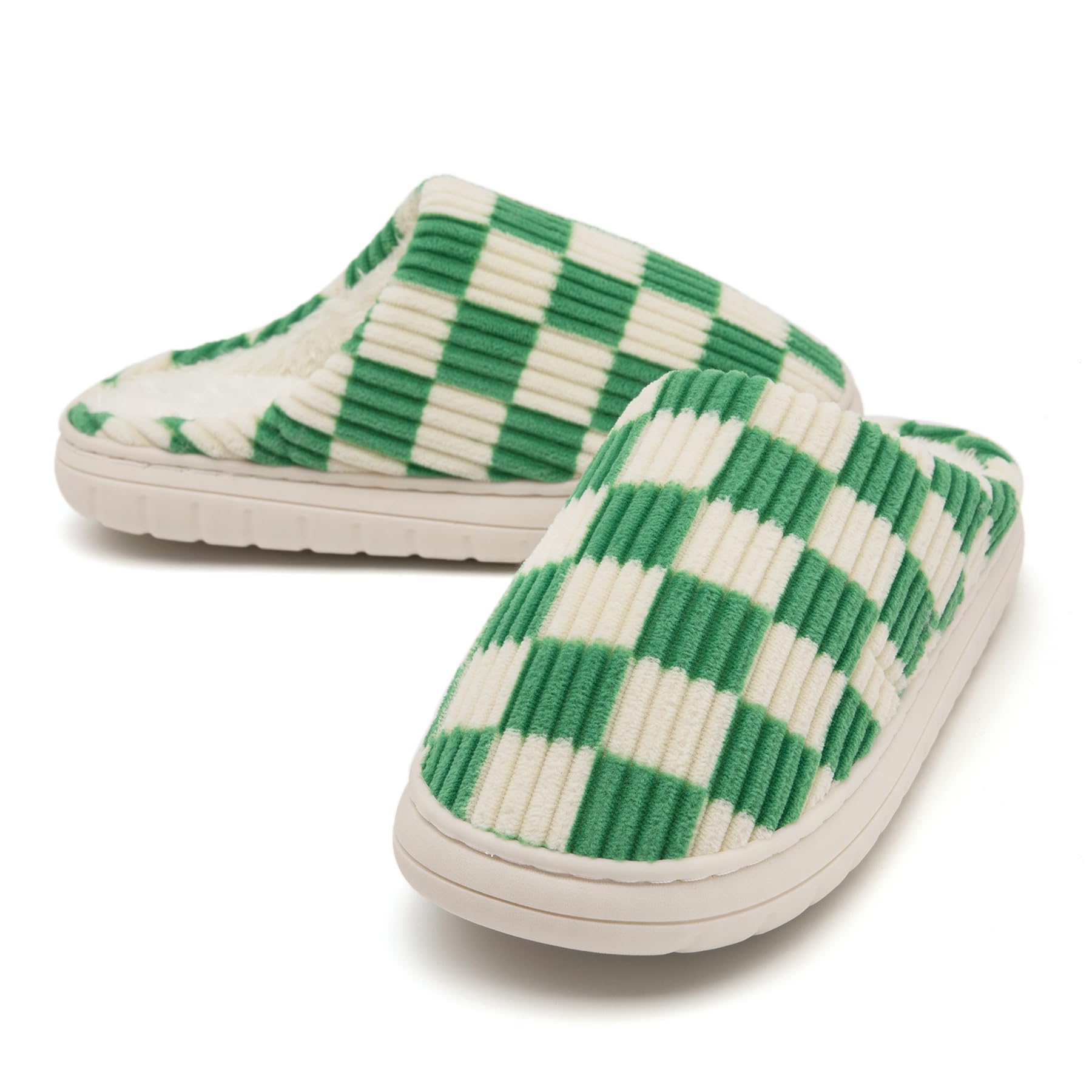 Waysoland Pantofole Donna Uomo Invernali,Ciabatte Donna Uomo Invernali Fuzzy Memory Foam Scivolare su Suola antispuggente Camera da letto Pantofole soffici Interno Esterno