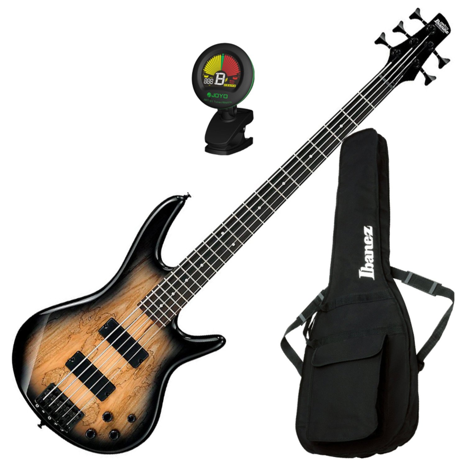 Buy Ibanez GSR205SM 5 String Spalted Maple Top Electric Bass Guitar