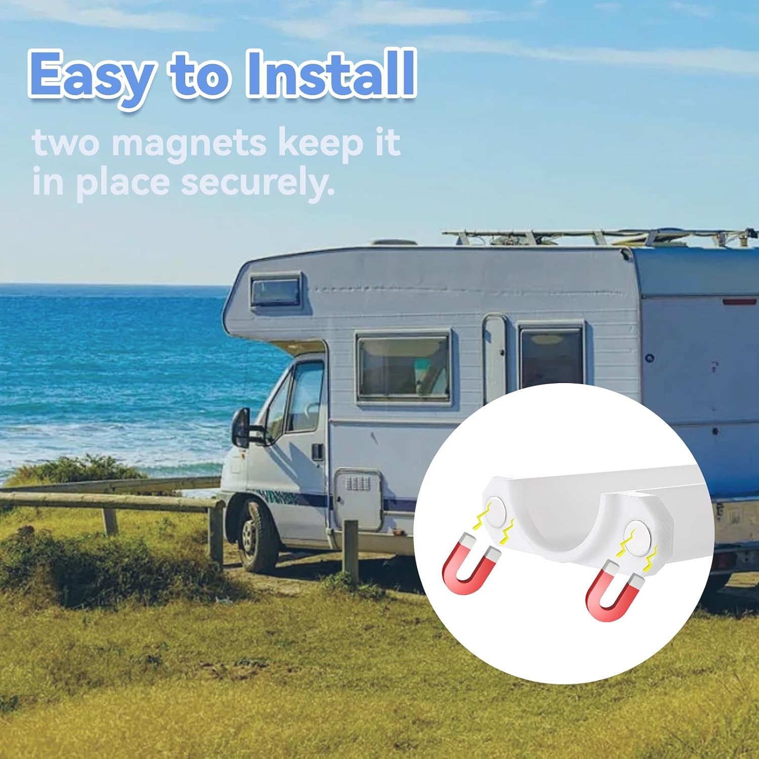 RV Water Heater Drain Funnel, PETG Plastic Drain Funnel for RV, Travel Trailer Essentials Accessories Supplies, 3D Printed