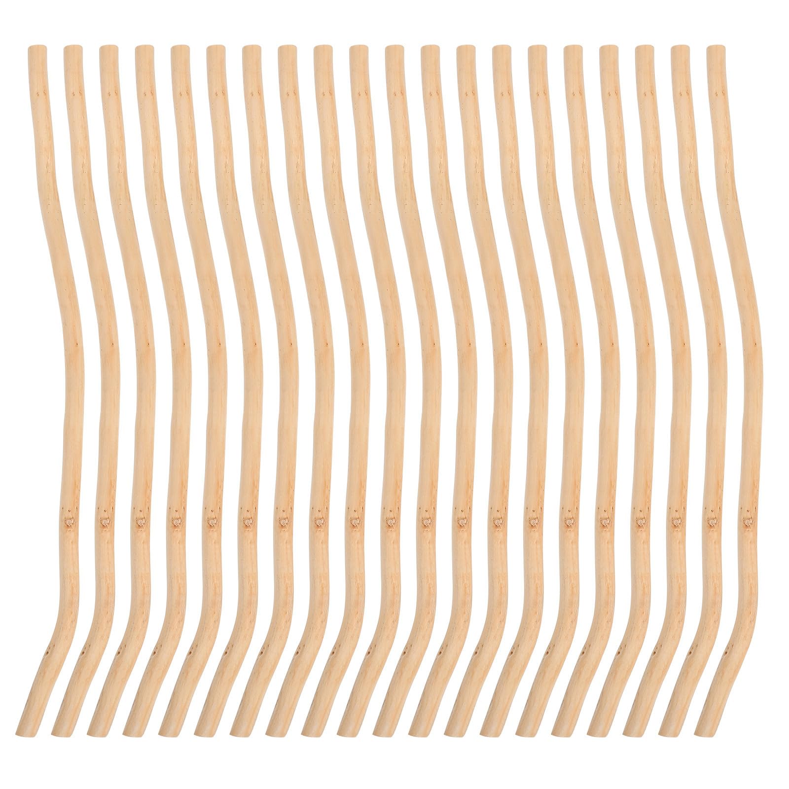 VILLCASE 100 Piezas Palitos de Madera para Decoración y Manualidades, Ramitas Artesanales de 30cm, Material Natural para Centros de Mesa y Proyectos Creativos