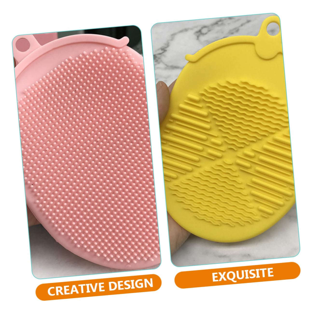 minkissy 15 cepillos de baño de silicona para la cara, cepillo de para exfoliadores corporales, cepillo de corporal, guante de cepillado