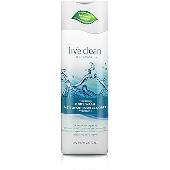 live clean baby body wash