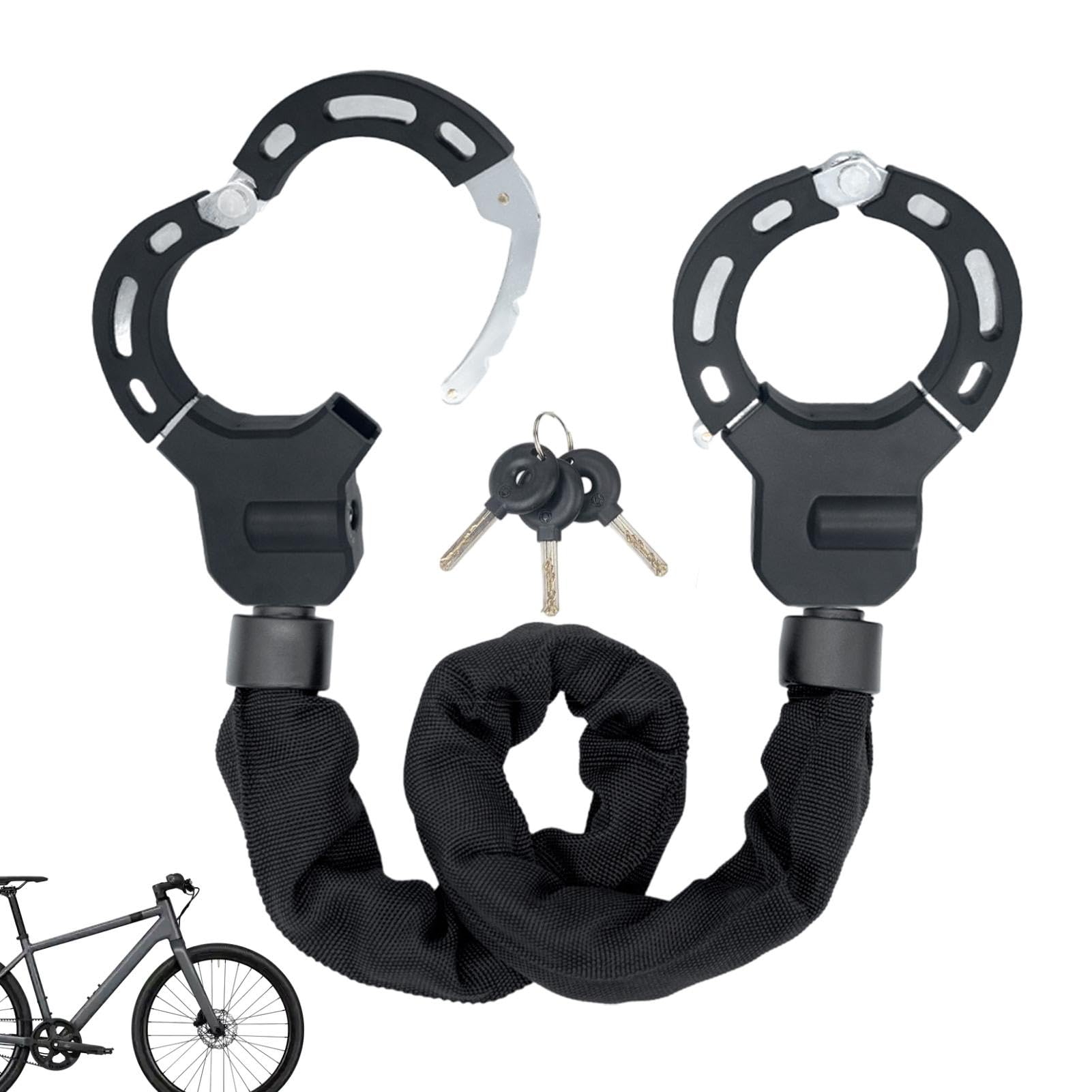 Amazon.co.jp: 盗難防止バイクロック、スクーター用手錠ロック,自転車 