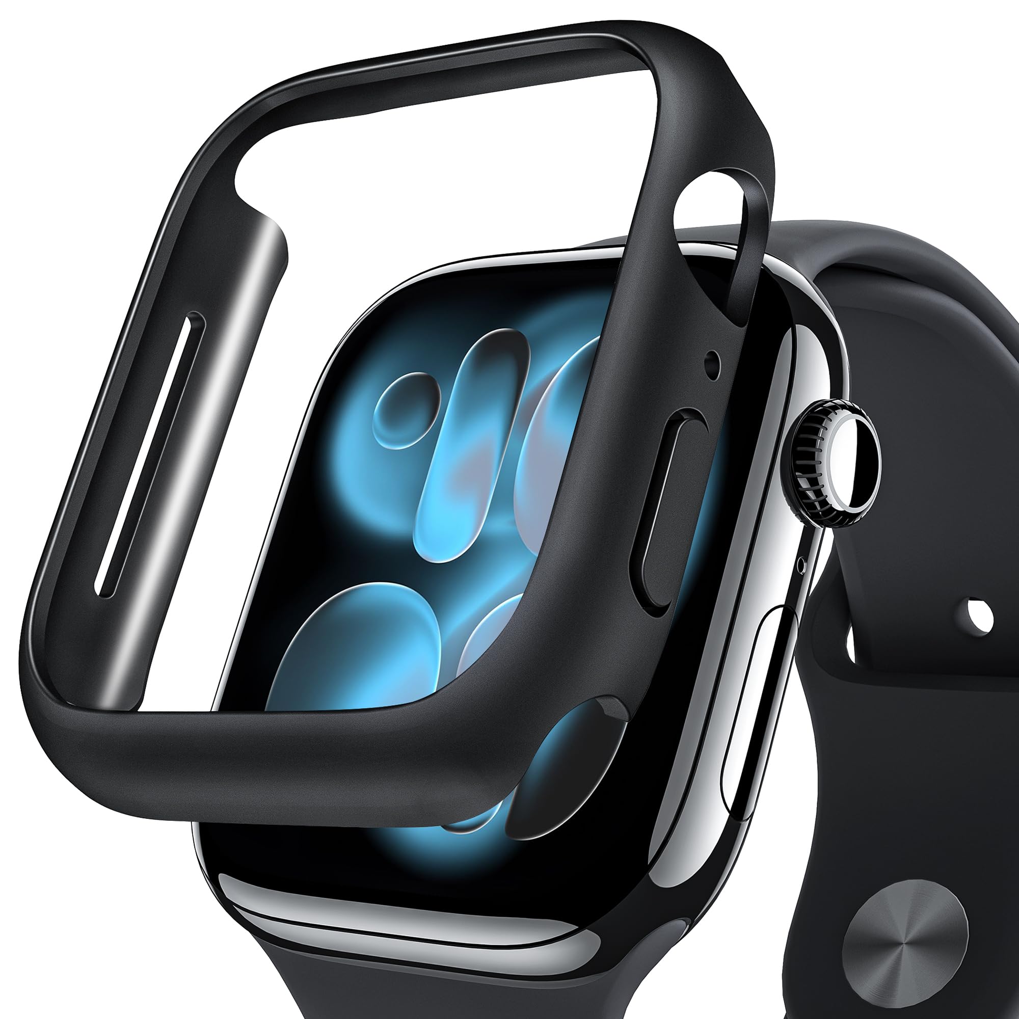 ☆ YiMingSun Apple Watch用ケース A Black 432 Amazon.co.jp: NIMASO Apple Watch Series 11/10 46mm ケース スリム