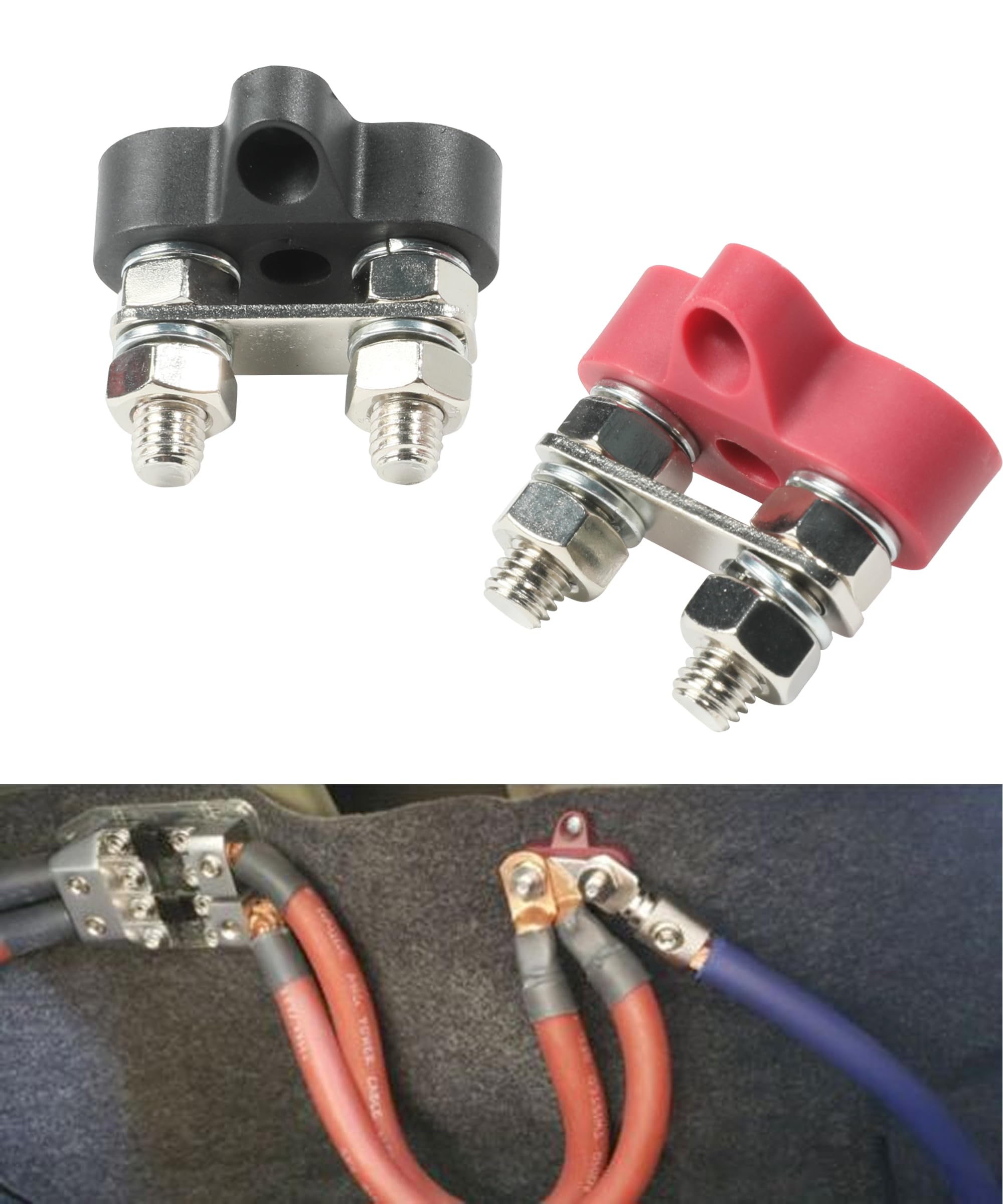 Morsetti Batteria Auto M8 - Coppia Con Viti, Acciaio Inox, Per Auto E Camion - Foto 14